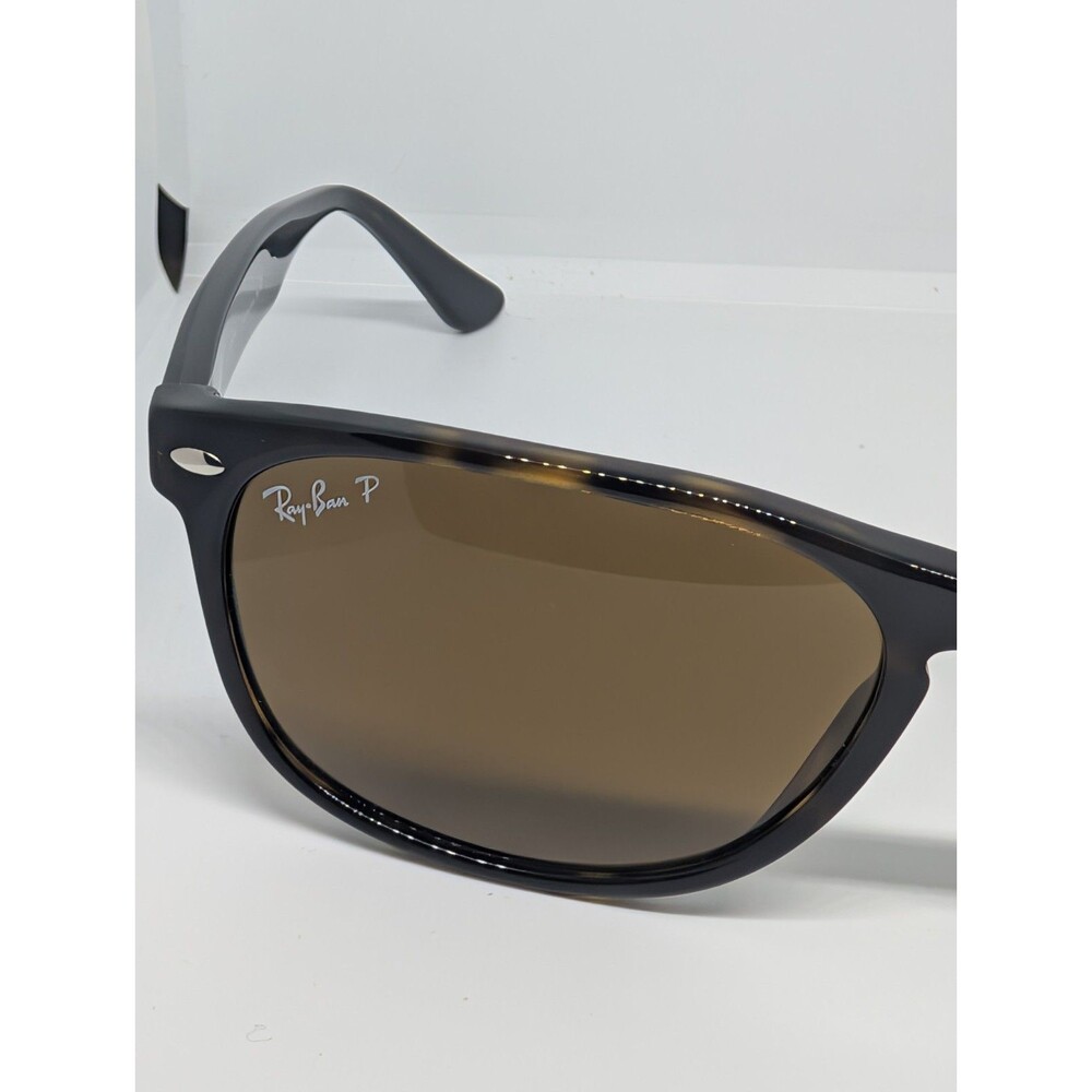 Ray-Ban RB2184 902/57 Polarized Sunglasses Havana Brown 57-18 145 w/ Case - Picture 3 of 10